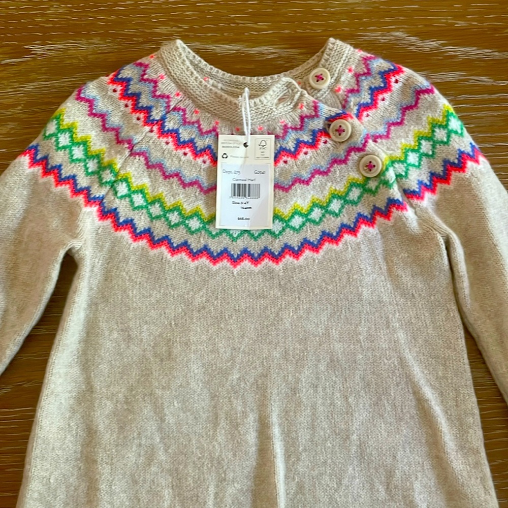 New with tags Boden wool dress size 3/4